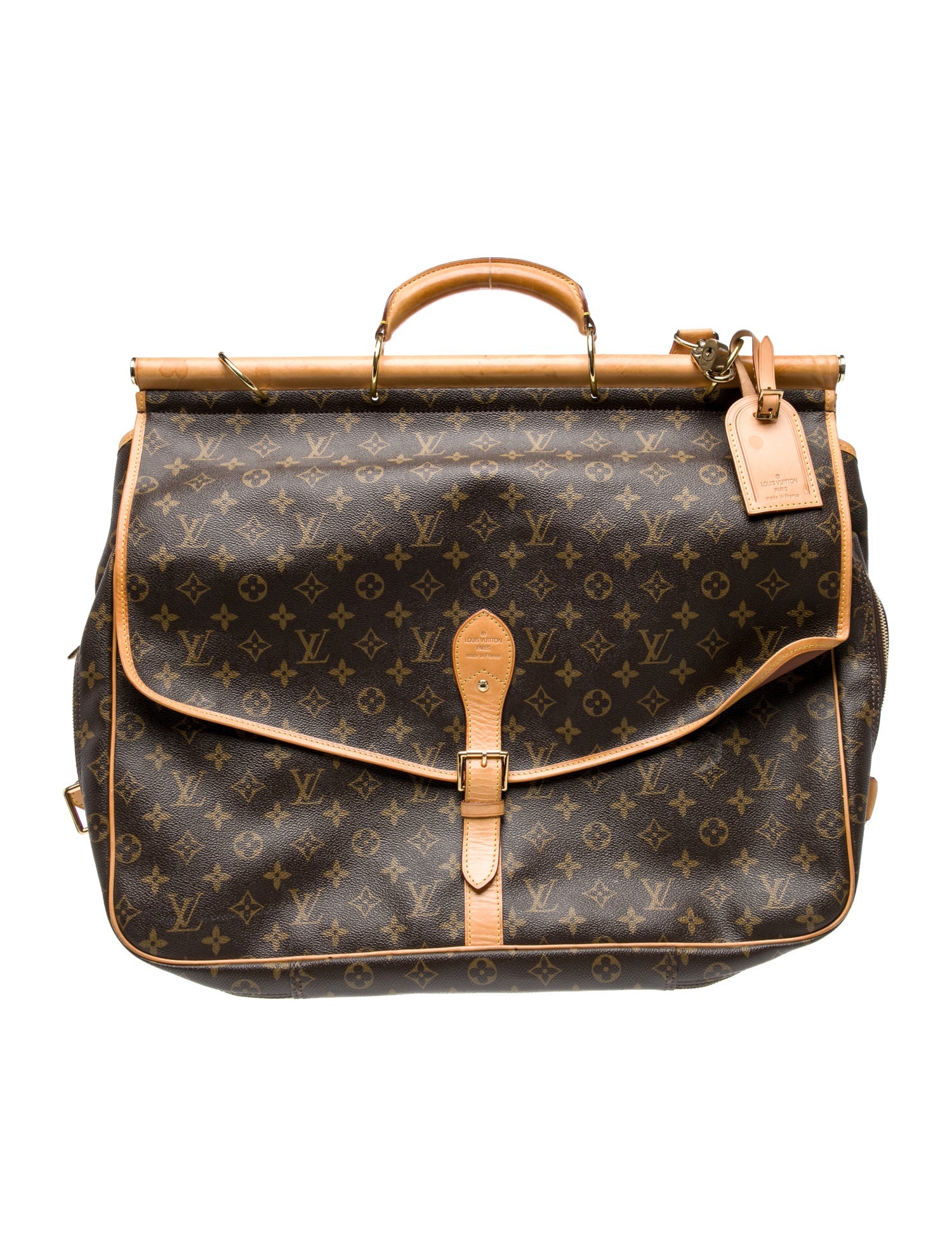 Louis Vuitton LV Monogram Sac Chasse Hunting Bag Vintage