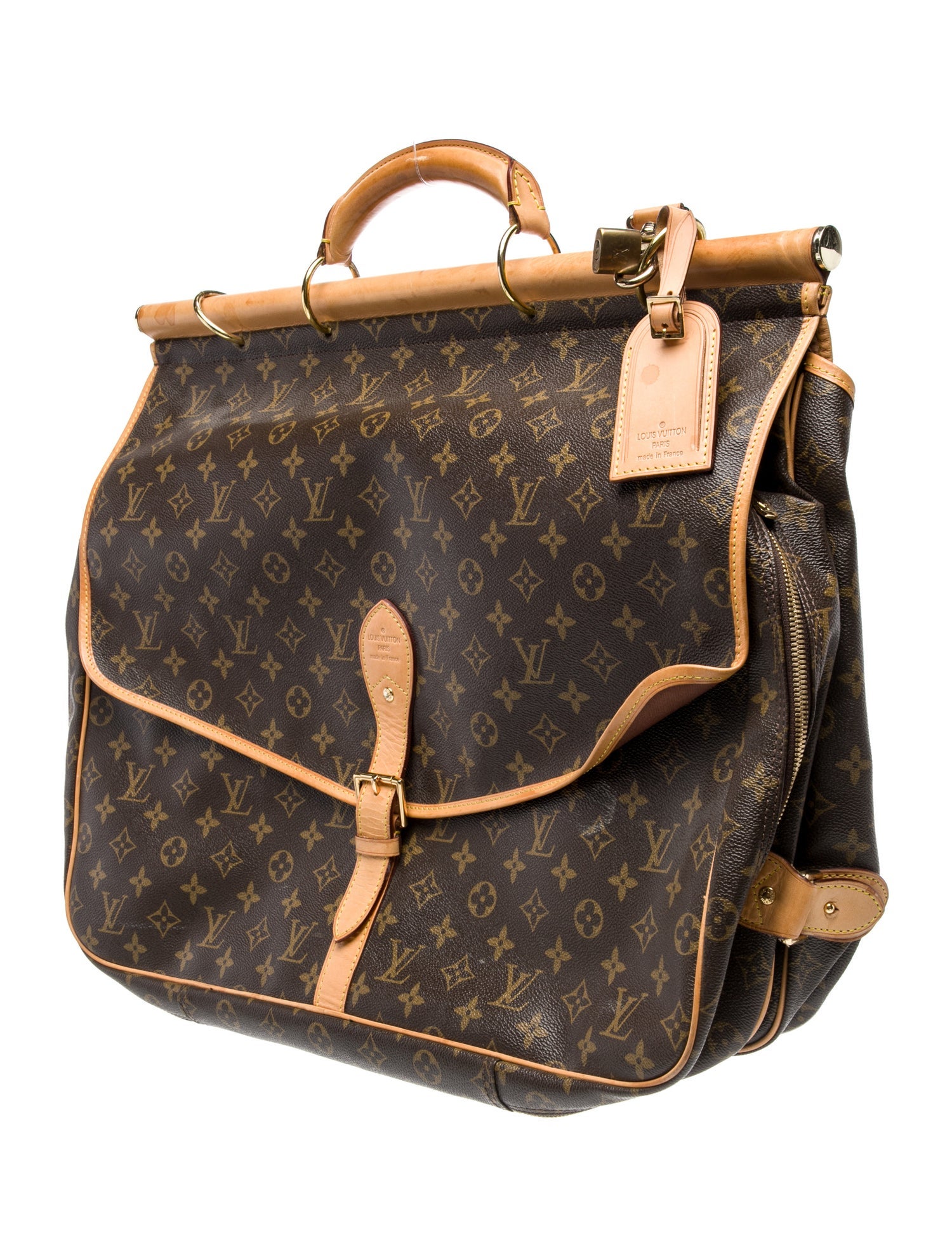 Louis Vuitton LV Monogram Sac Chasse Hunting Bag Vintage
