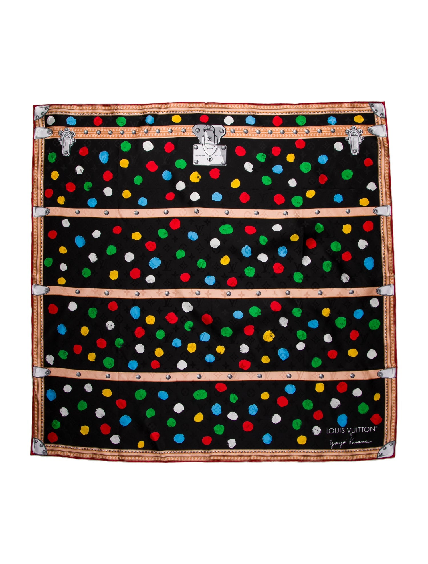 Louis Vuitton x Yayoi Kusama Silk Scarf