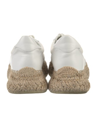 Louis Vuitton Canvas Whipstitch Trim Espadrille Sneakers