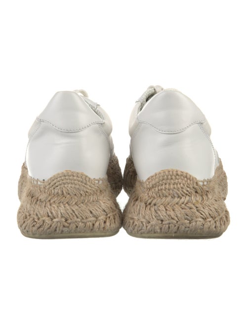 Louis Vuitton Canvas Whipstitch Trim Espadrille Sneakers