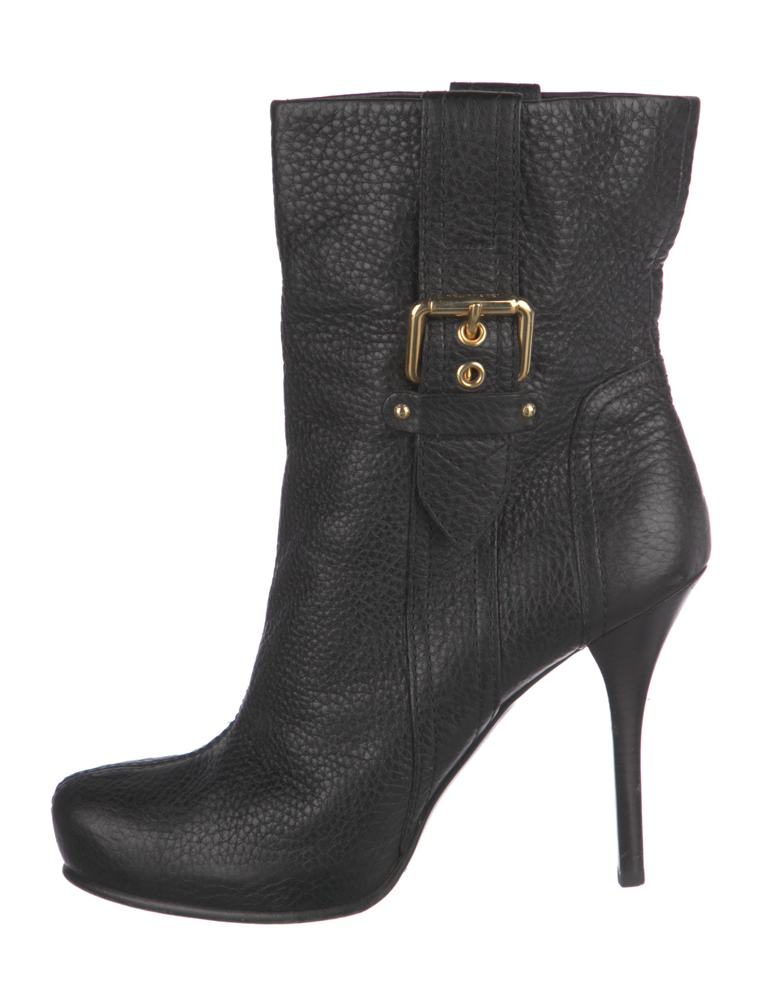 Louis Vuitton LV Monogram Leather Boots