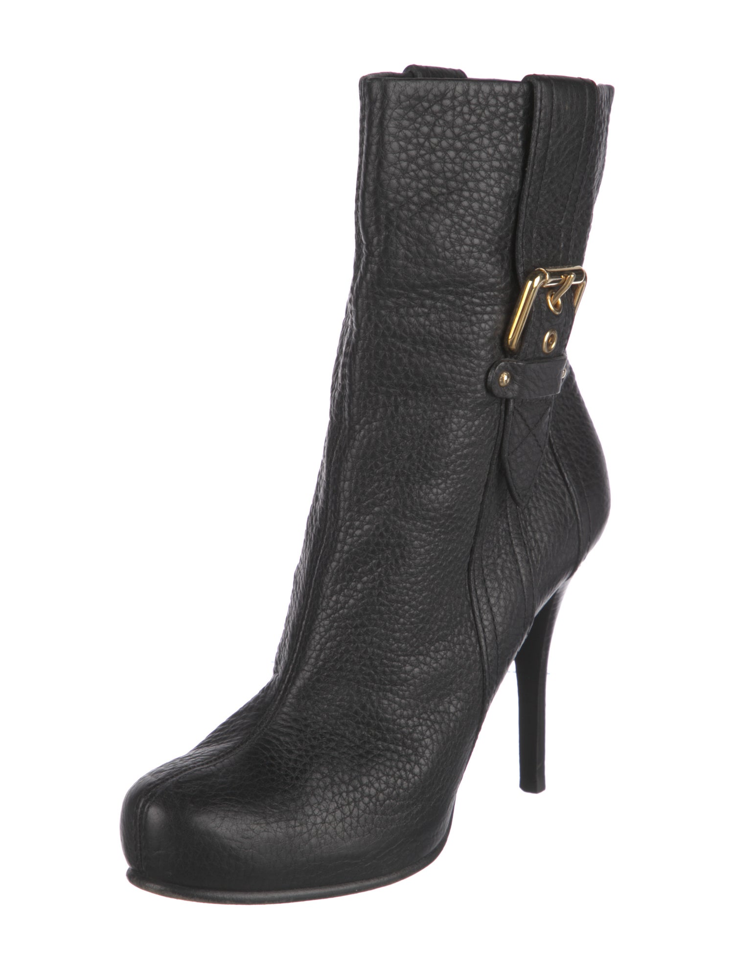 Louis Vuitton LV Monogram Leather Boots