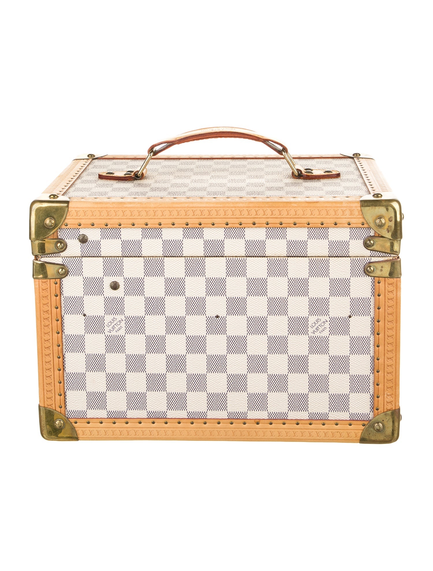 Louis Vuitton Damier Azur Boîte Flacons Vanity Trunk