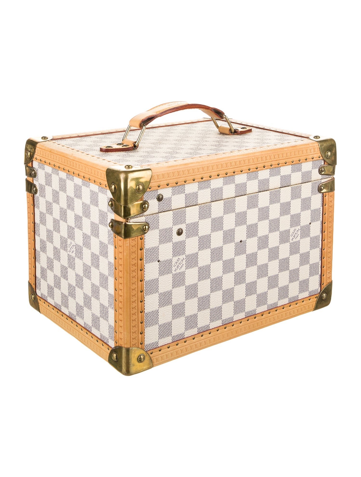 Louis Vuitton Damier Azur Boîte Flacons Vanity Trunk