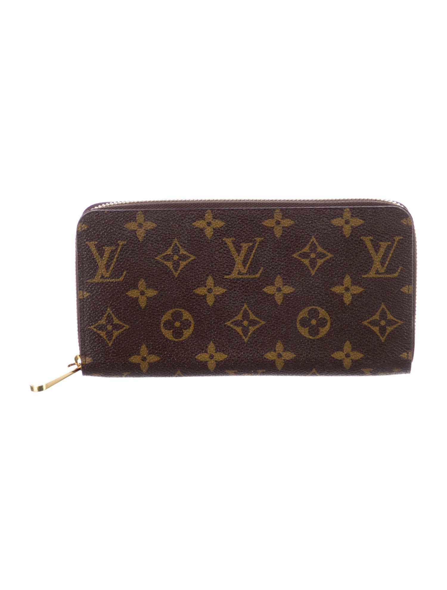 Louis Vuitton LV Monogram Coated Canvas Zippy Wallet
