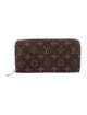 Louis Vuitton LV Monogram Coated Canvas Zippy Wallet