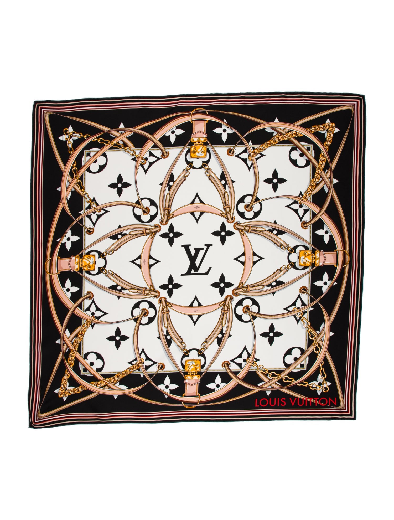 Louis Vuitton Ultimate Monogram Silk Scarf