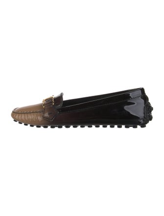 Louis Vuitton LV Monogram Patent Leather Loafers