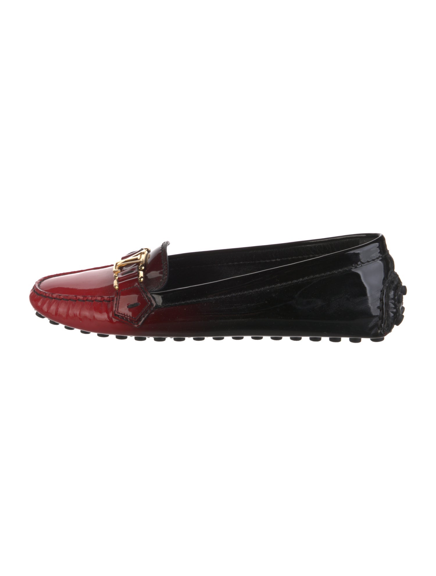 Louis Vuitton LV Monogram Patent Leather Loafers