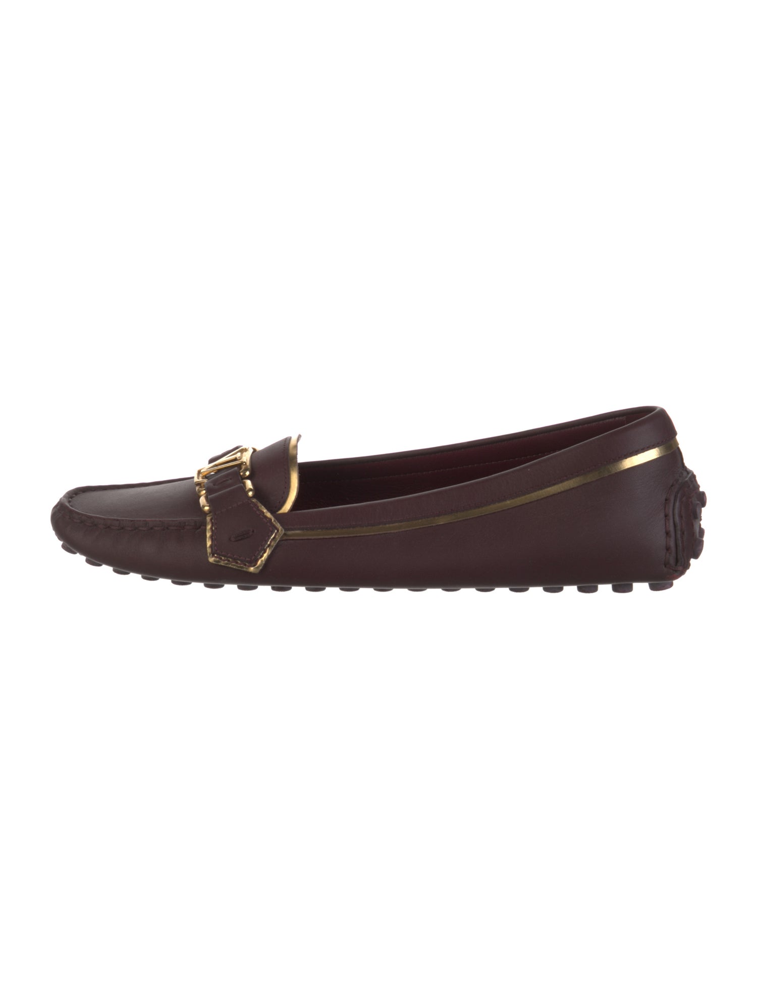 Louis Vuitton Leather Loafers
