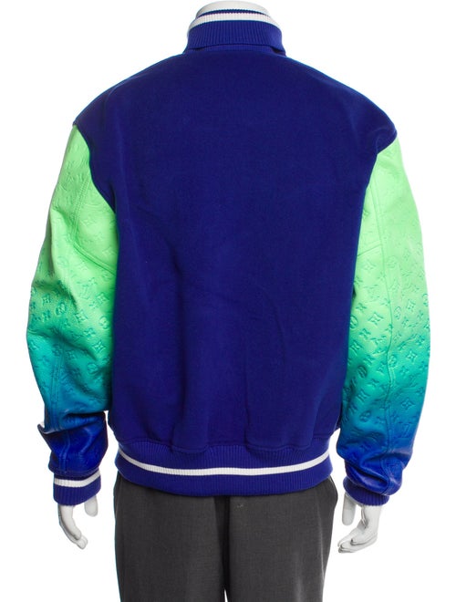 Louis Vuitton 2021 Monogram Pattern Varsity Jacket w/ Tags