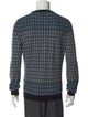 Louis Vuitton Plaid Print Crew Neck Pullover