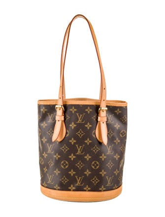 Louis Vuitton LV Monogram Petit Bucket Petit