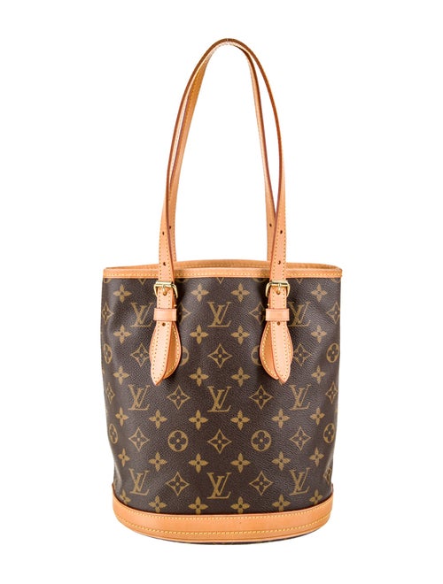 Louis Vuitton LV Monogram Petit Bucket Petit