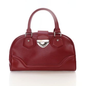 Louis Vuitton Epi Leather Bowling Montaigne GM