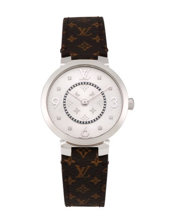 Louis Vuitton Tambour Slim Monogram Watch