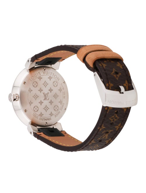Louis Vuitton Tambour Slim Monogram Watch