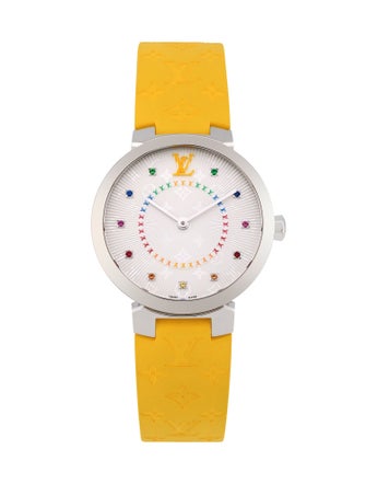 Louis Vuitton Tambour Slim Rainbow Watch