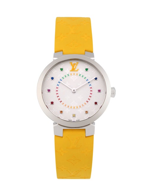 Louis Vuitton Tambour Slim Rainbow Watch