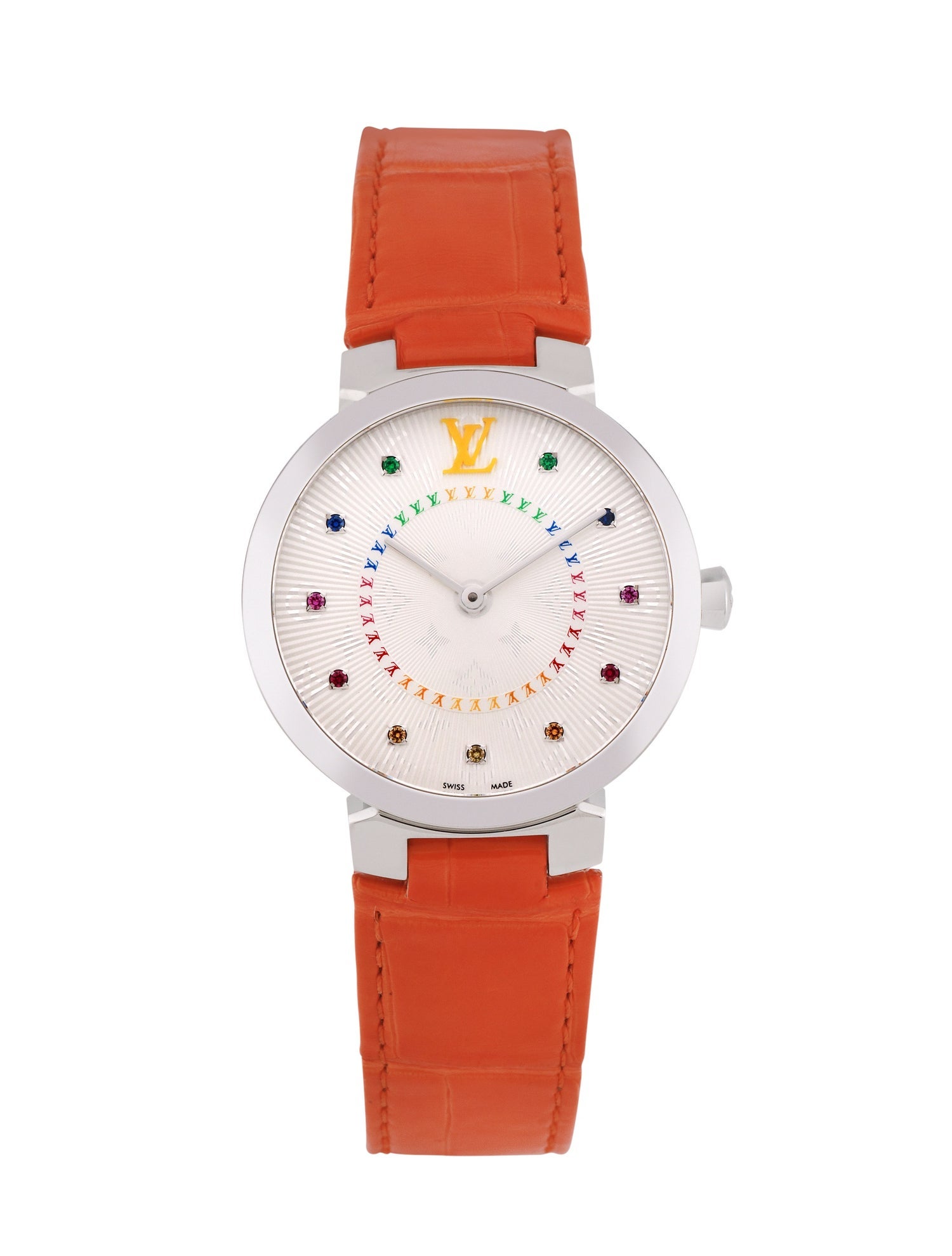 Louis Vuitton Tambour Slim Rainbow Watch