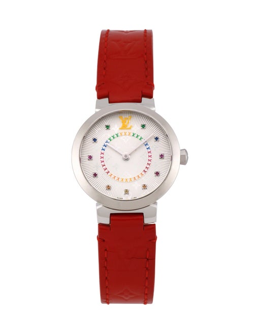Louis Vuitton Tambour Slim Rainbow Watch