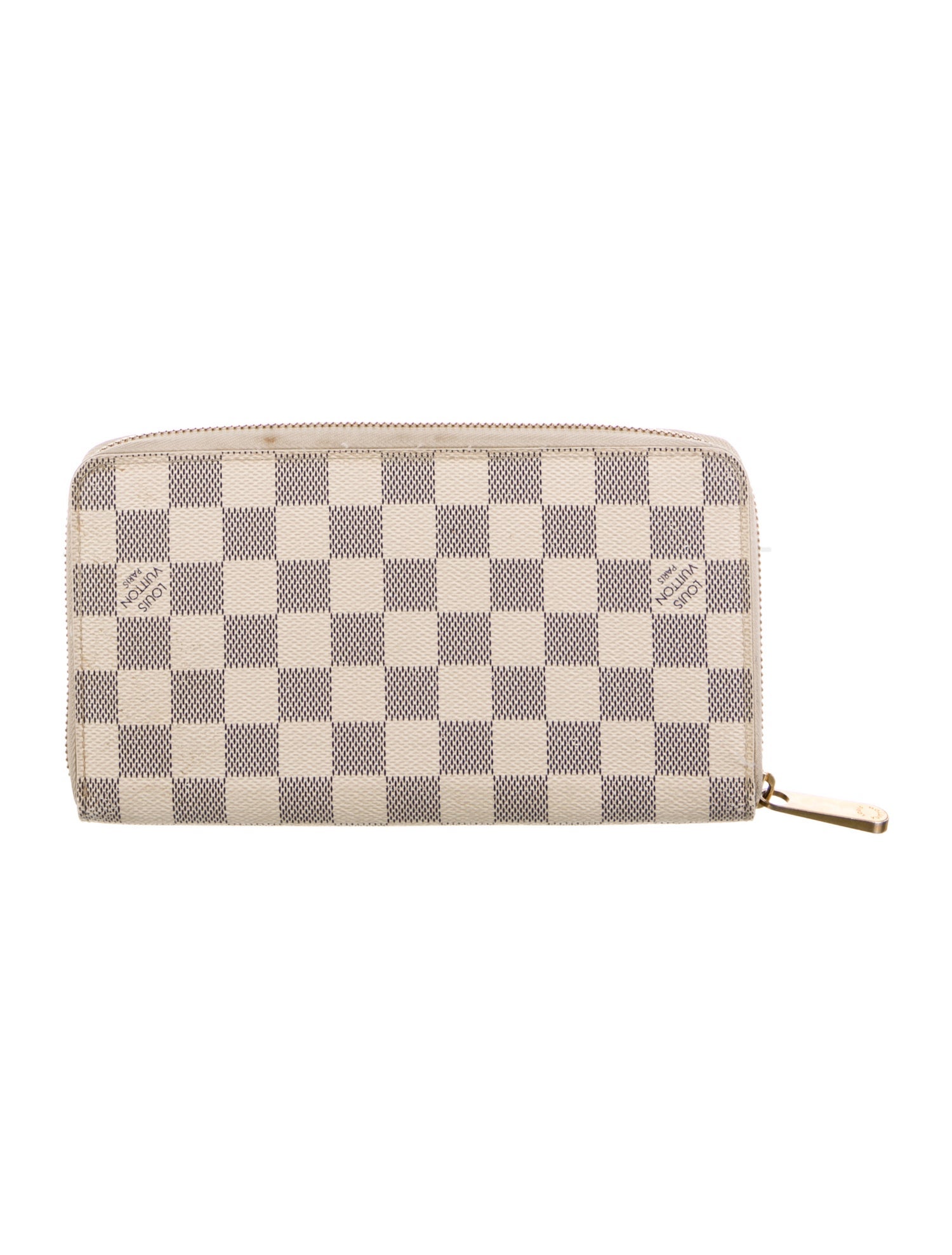 Louis Vuitton 2012 Damier Azur Pattern Zippy Organizer Wallet