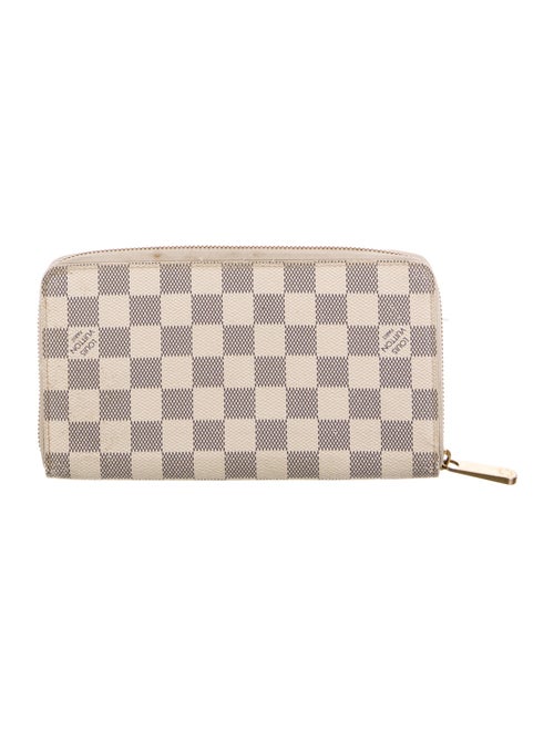 Louis Vuitton 2012 Damier Azur Pattern Zippy Organizer Wallet