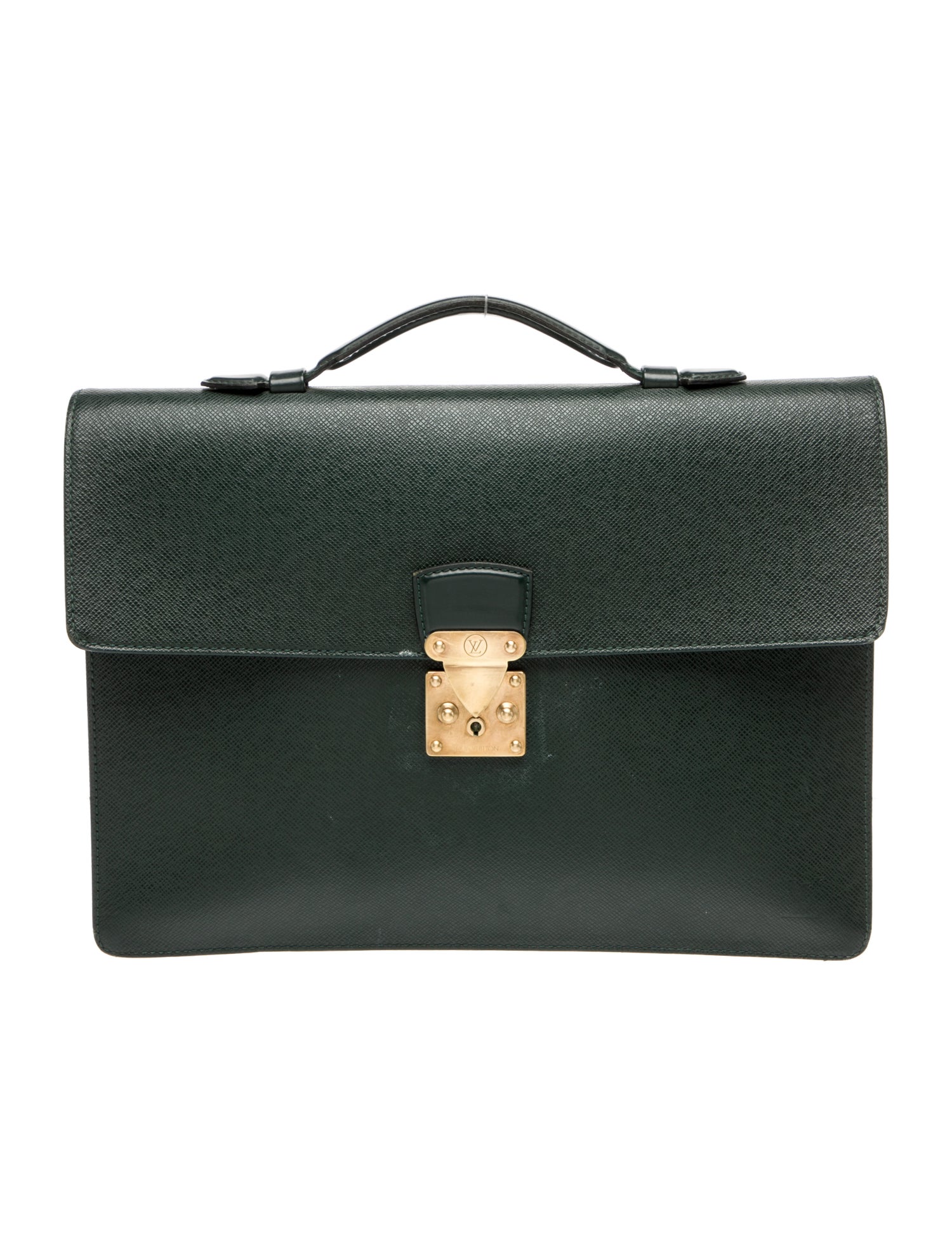 Louis Vuitton Taiga Leather Briefcase