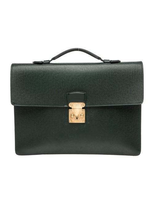 Louis Vuitton Taiga Leather Briefcase
