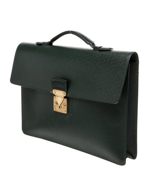 Louis Vuitton Taiga Leather Briefcase