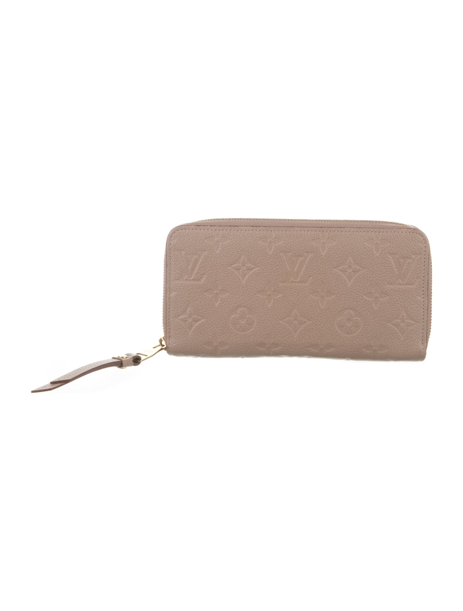 Louis Vuitton LV Monogram Empreinte Leather Zippy Wallet