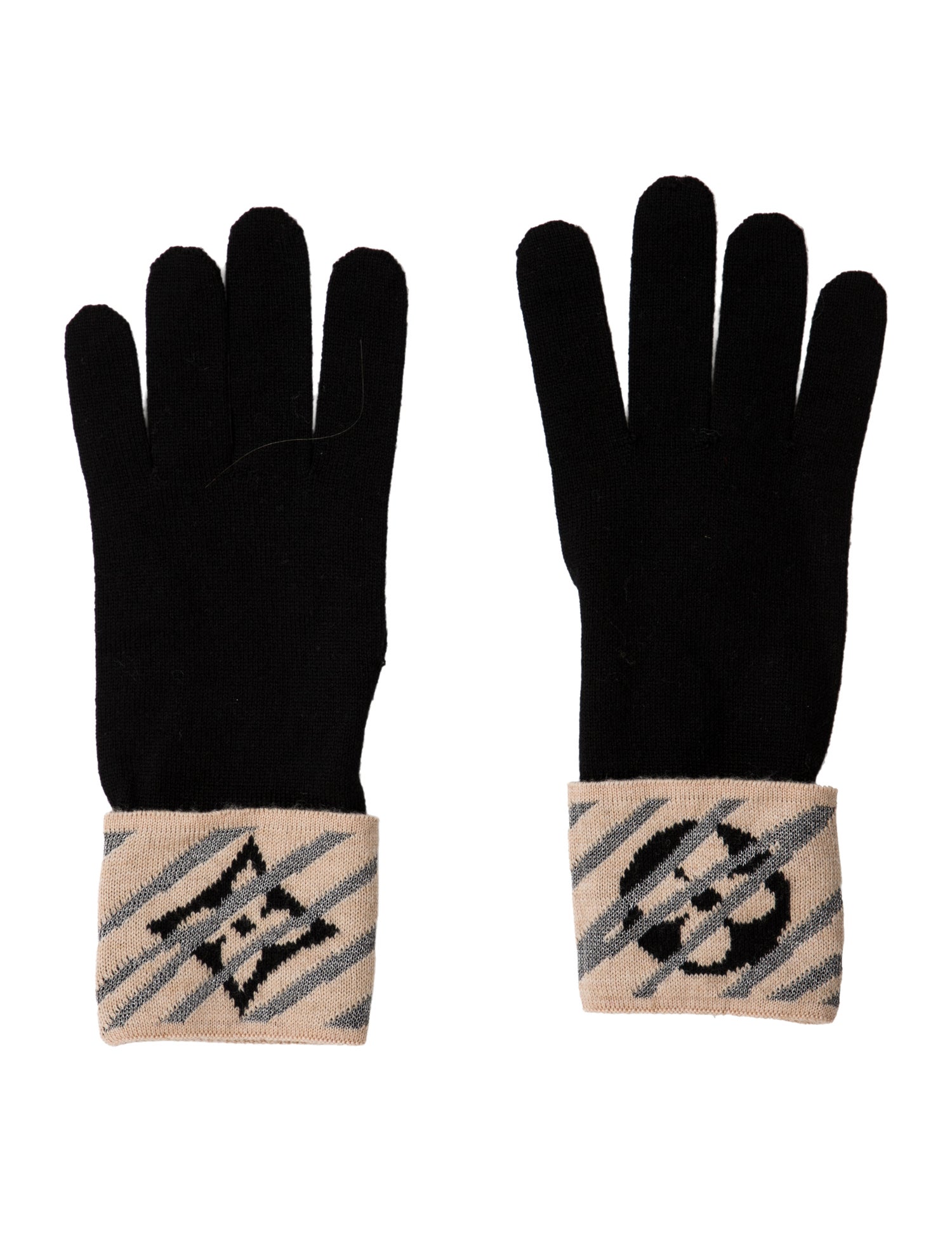 Louis Vuitton Wool Knit Gloves