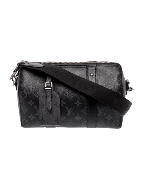 Louis Vuitton Monogram Eclipse Keepall Bandouliere