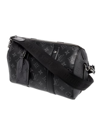Louis Vuitton Monogram Eclipse Keepall Bandouliere