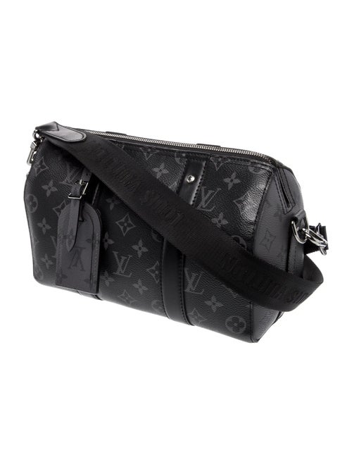 Louis Vuitton Monogram Eclipse Keepall Bandouliere