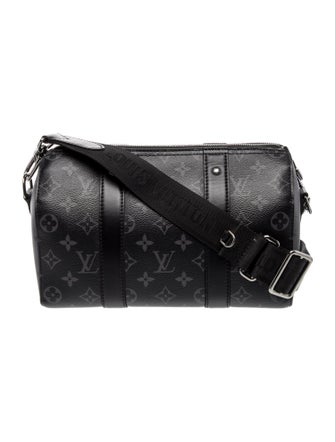 Louis Vuitton Monogram Eclipse Keepall Bandouliere