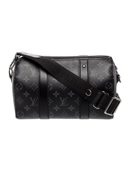 Louis Vuitton Monogram Eclipse Keepall Bandouliere