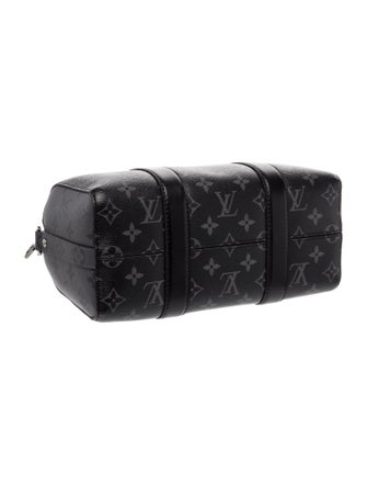 Louis Vuitton Monogram Eclipse Keepall Bandouliere