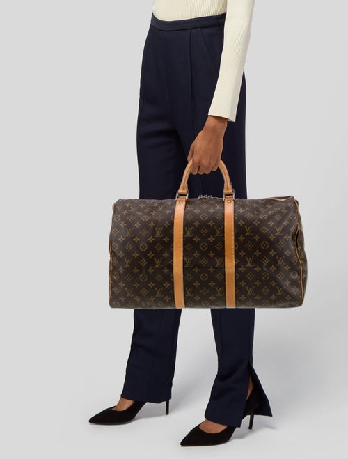 Louis Vuitton LV Monogram Keepall 50