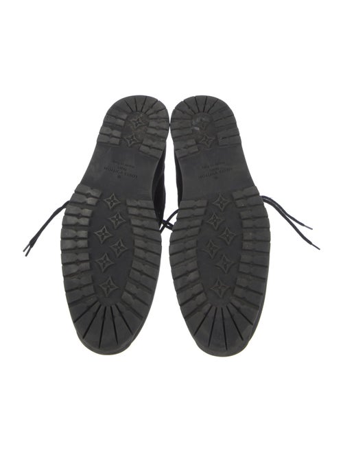 Louis Vuitton Monogram Pattern Suede Sneakers