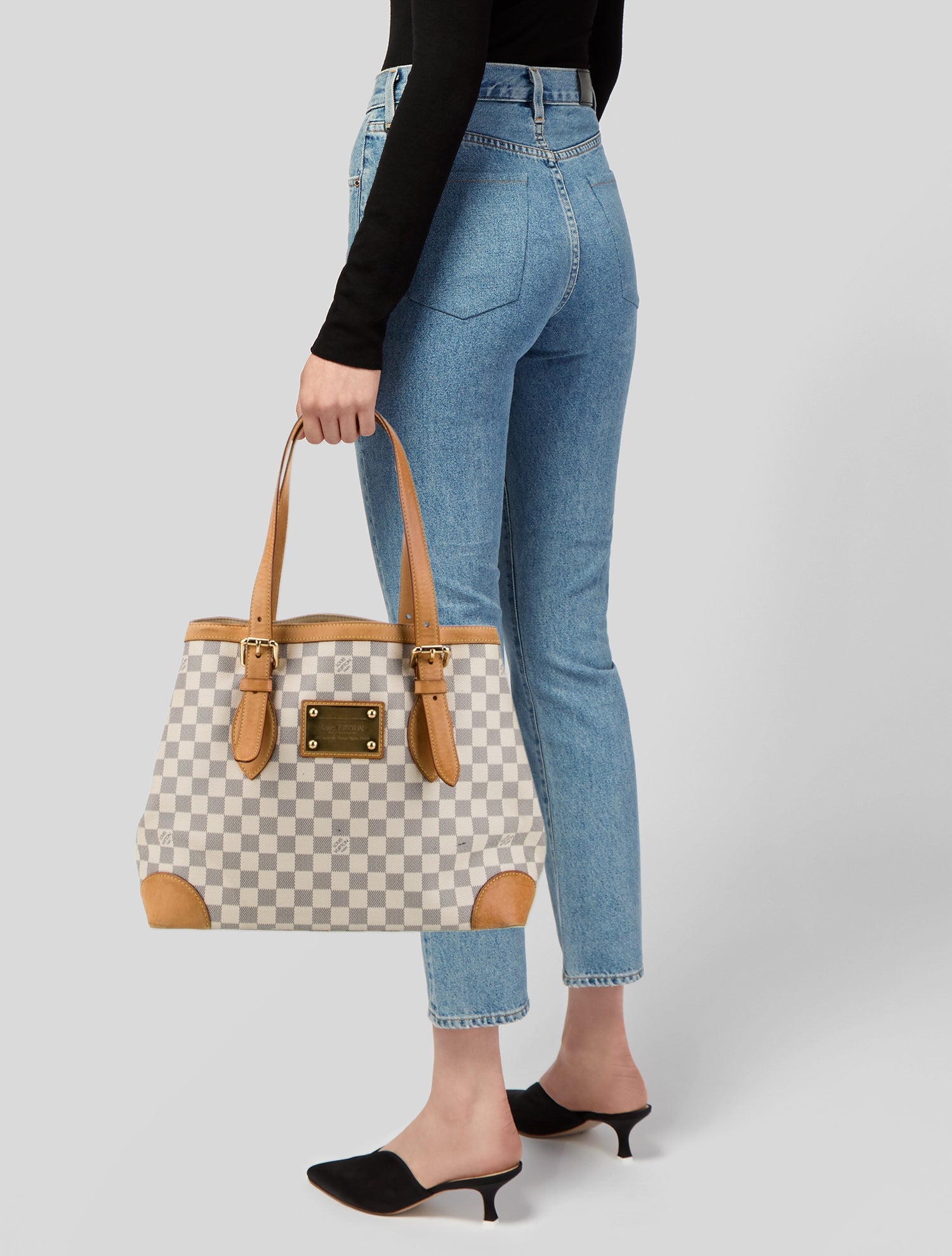 Louis Vuitton Damier Azur Hampstead MM