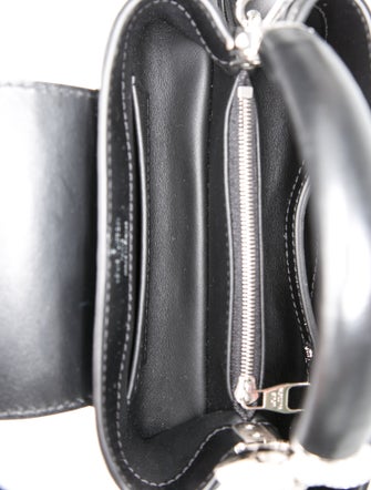 Louis Vuitton LV Monogram flower capucines east west mini Mini