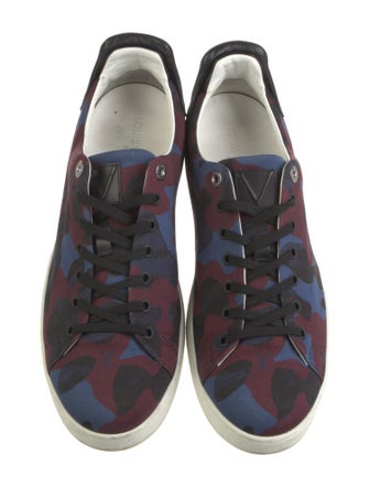 Louis Vuitton Canvas Printed Sneakers