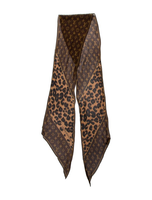 Louis Vuitton Silk LV Monogram Scarf