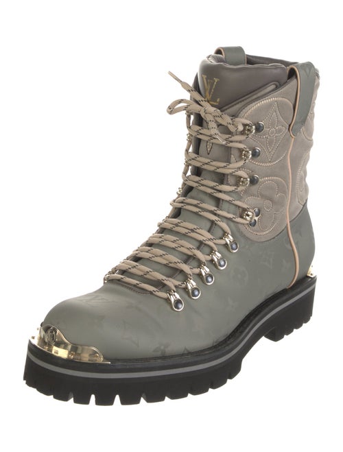 Louis Vuitton LV Monogram Nylon Combat Boots