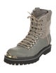 Louis Vuitton LV Monogram Nylon Combat Boots