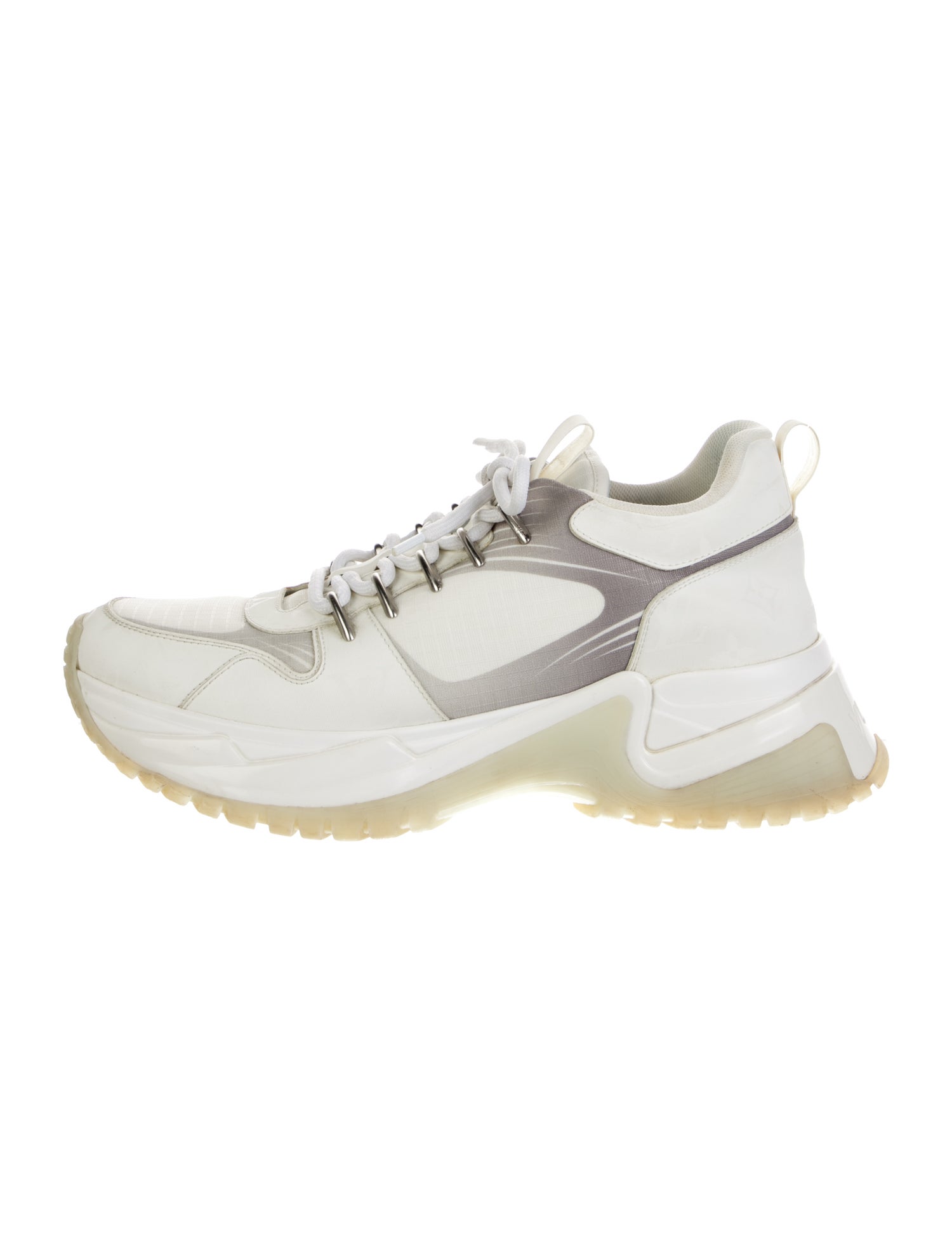 Louis Vuitton Monogram Pattern Leather Sneakers