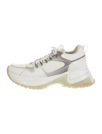 Louis Vuitton Monogram Pattern Leather Sneakers