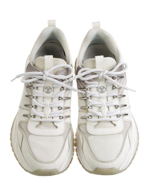 Louis Vuitton Monogram Pattern Leather Sneakers